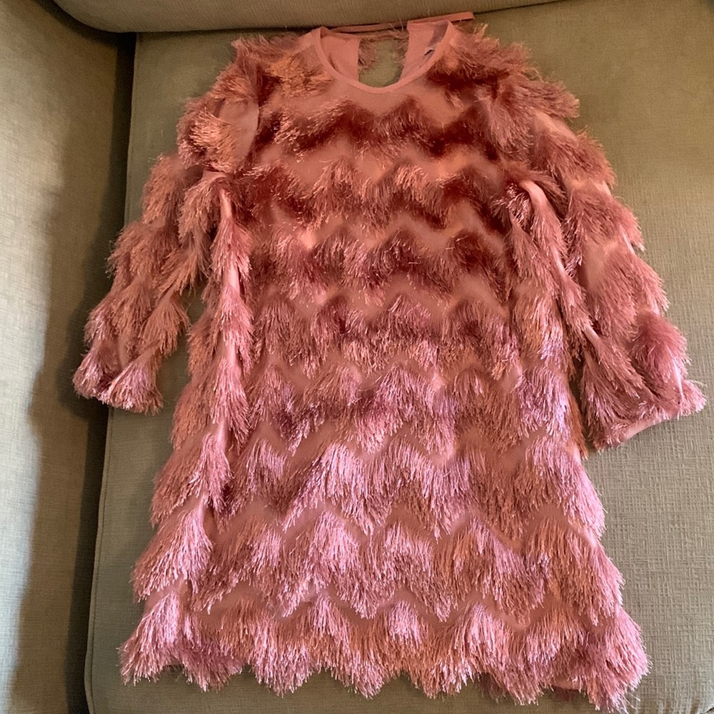 Hutch x Anthropologie Fringe Dress